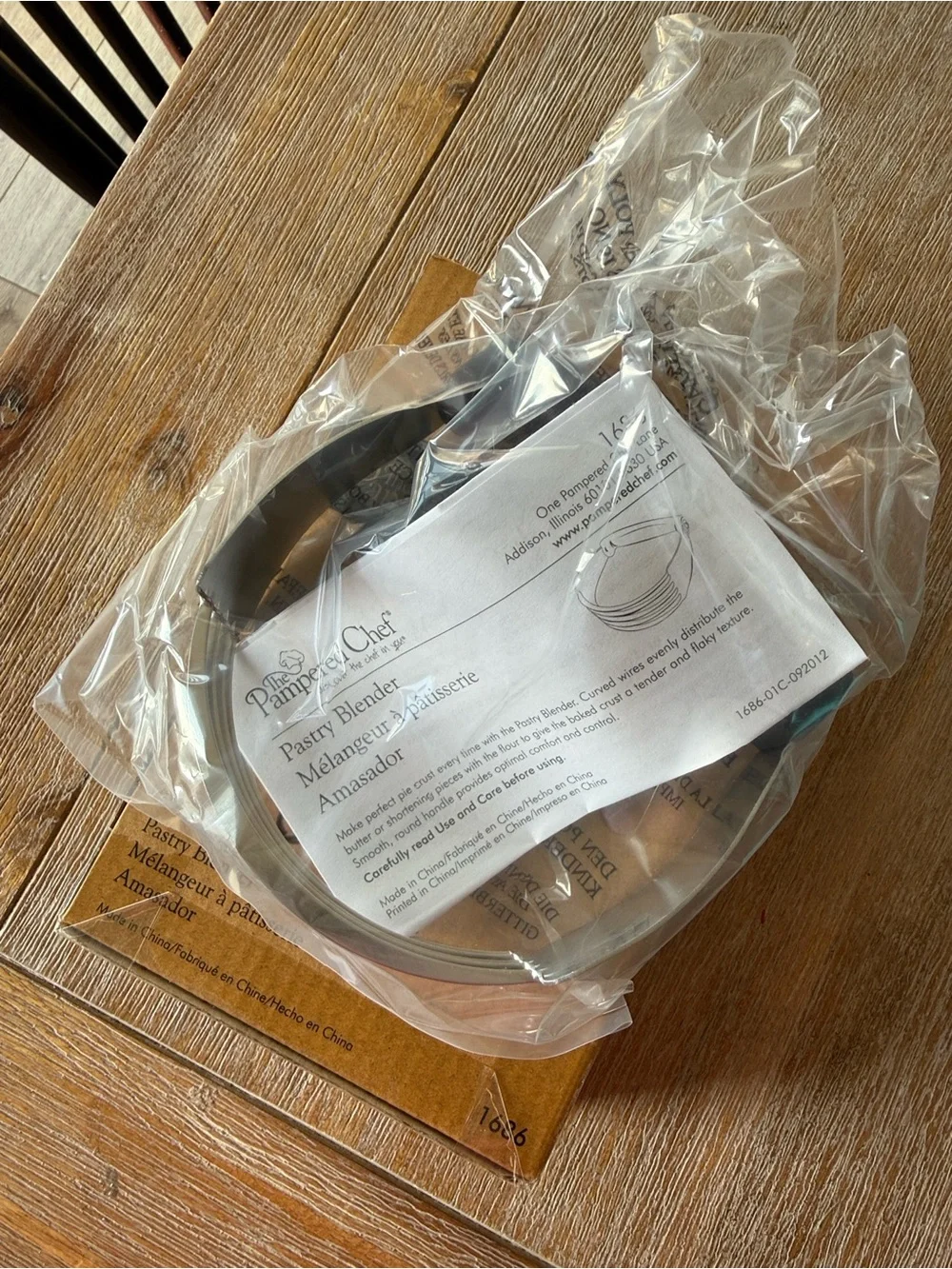The Pampered Chef pastry blender